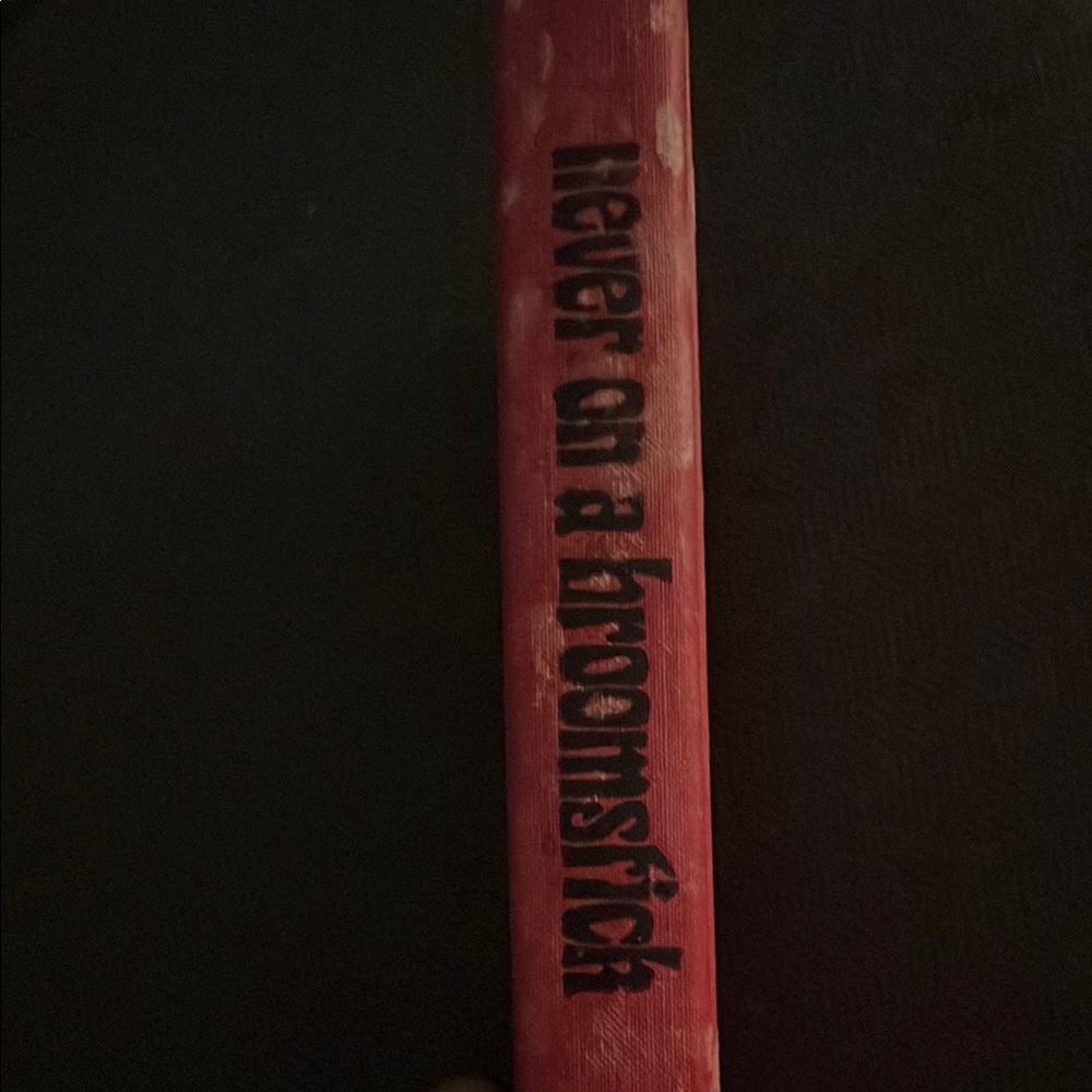 Never on a Broomstick Book